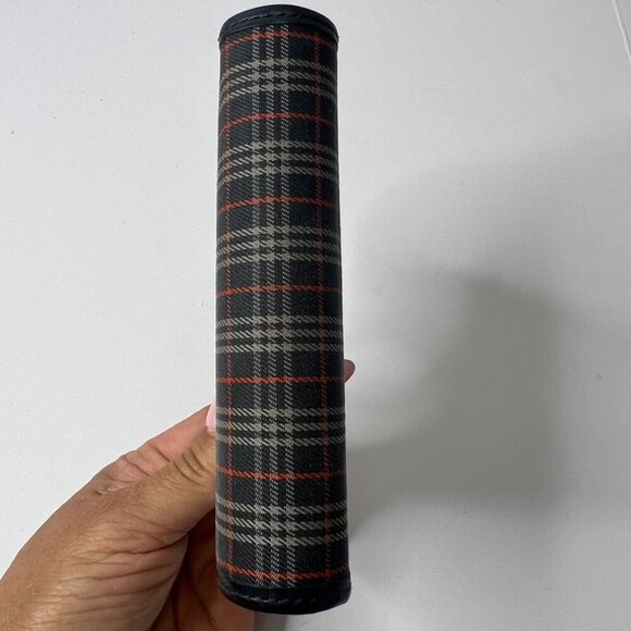 Burberry Vintage Blue and Red Plaid Kiss lock Wallet EUC! - Picture 4 of 9